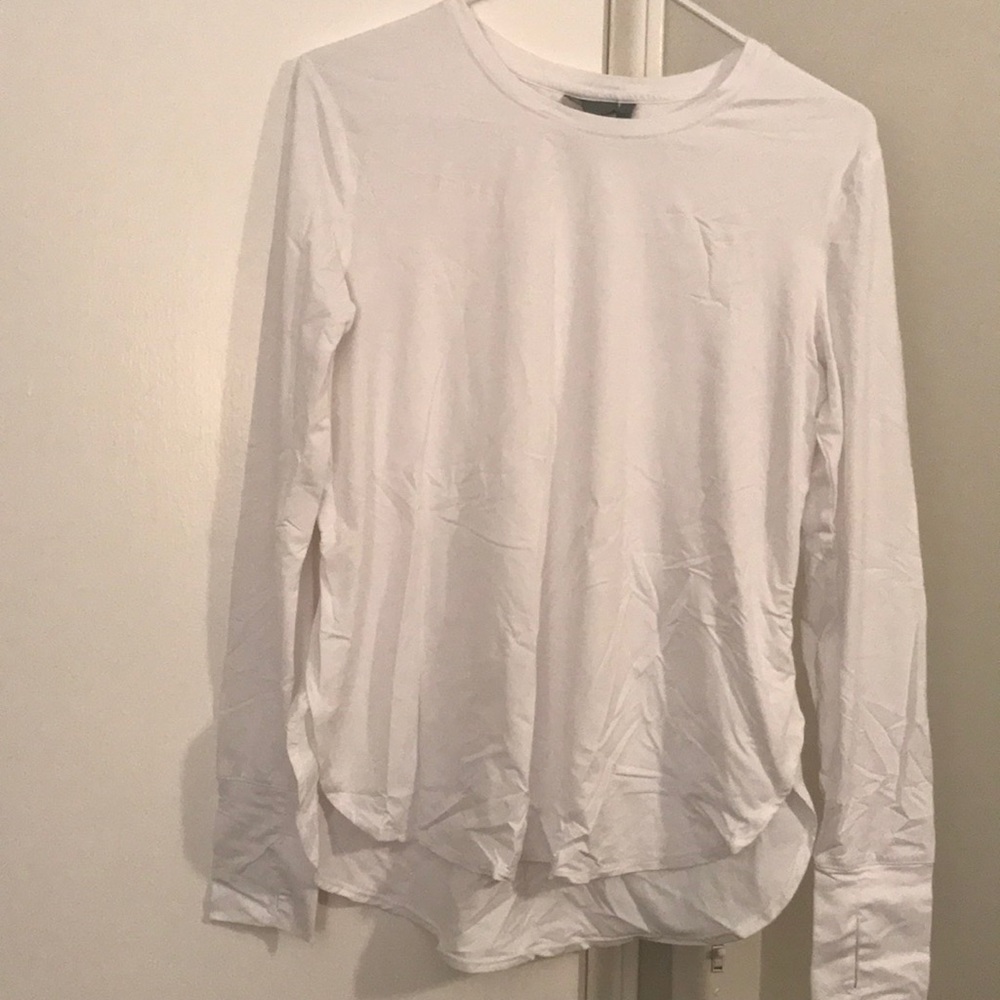 Athleta long-sleeve shirt - size small